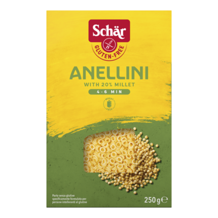 Pattes S/GLU Anellini 250G