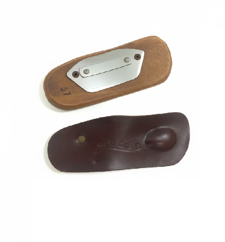 Semelle Pour Pied Creux En Cuir