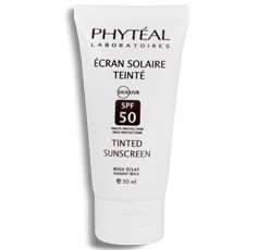 PHYTÉAL écran solaire teinté beige éclat SPF 50 UVA