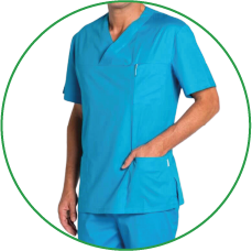 Tunique Médicale Turquoise