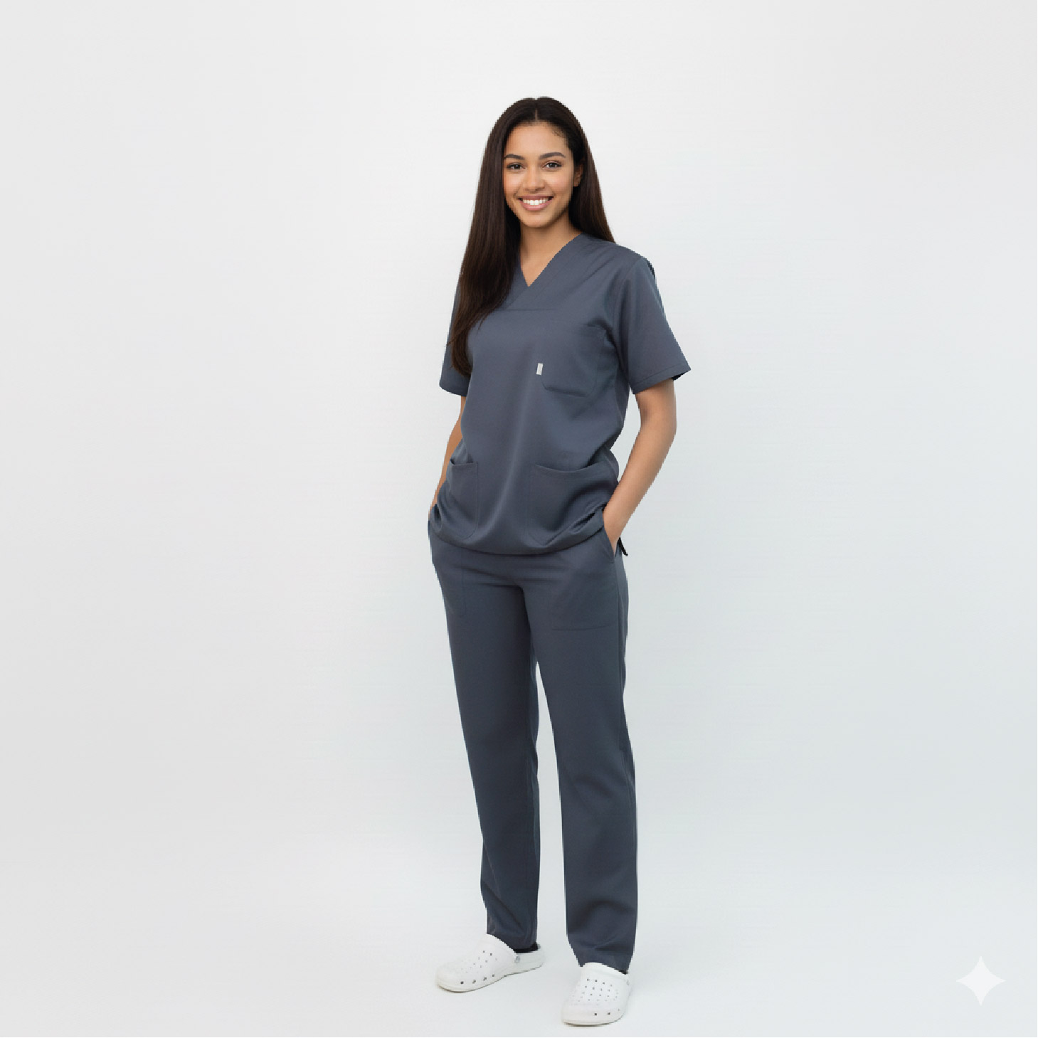 Tenue de bloc Gris foncé Femme