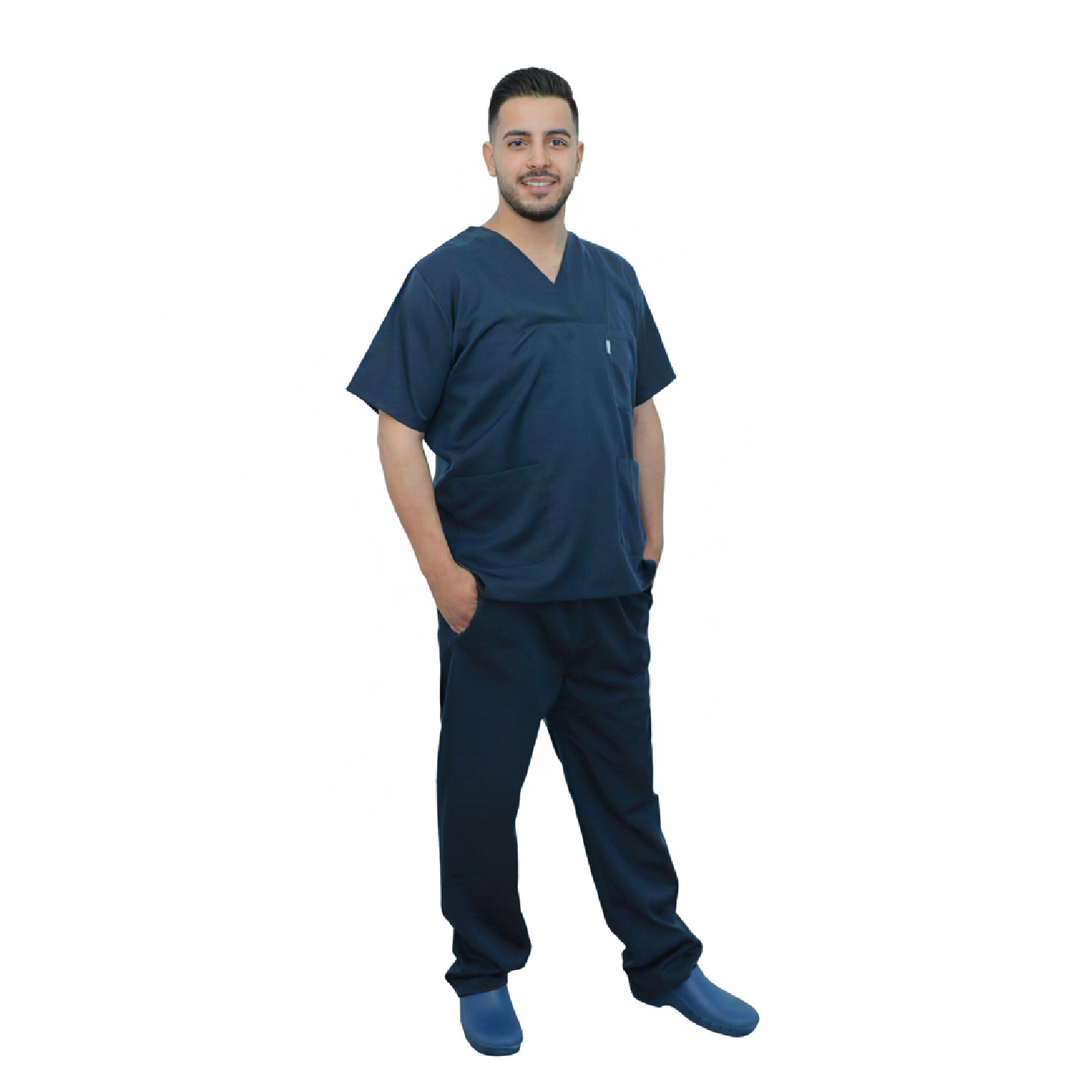 Tenue de bloc unisexe Bleu foncé