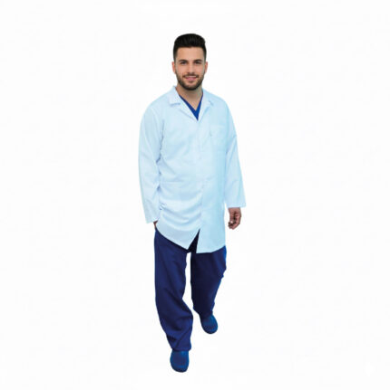 Blouse médicale homme chemise manche longue