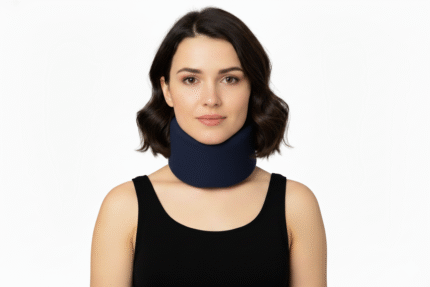 Collier Cervical en mousse Bleu