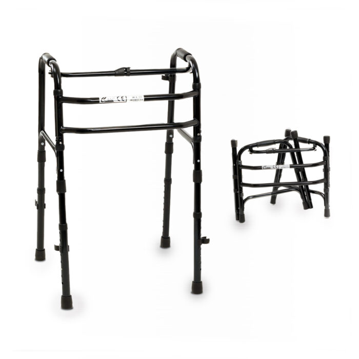 Déambulateur pliable en aluminium