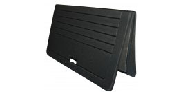 Tapis Pliable Noir Traité Antibactérien