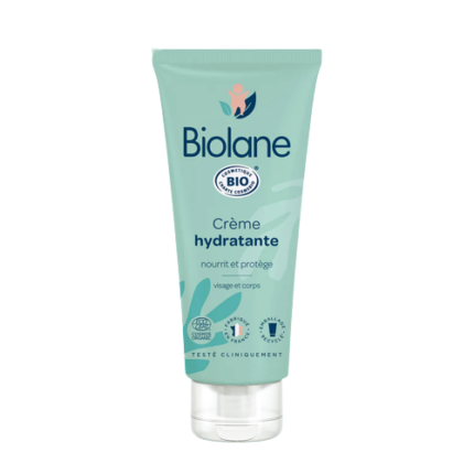 Crème Hydratante certifiée biologique