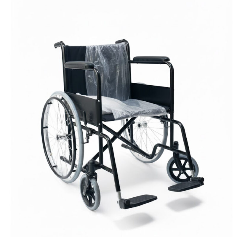 Chaise roulante standard en acier