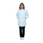 Blouse médicale femme col officier simple