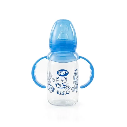 Pur bib en verre zvec anse 120ml ref 76503