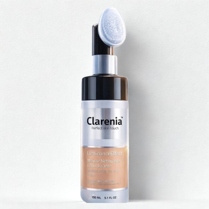 clarenia-luminance-effect-mousse-nettoyante-eclaircissante-avec-brosse-150ml