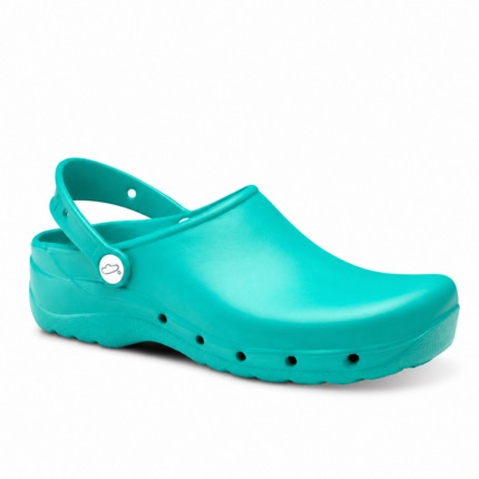 Semelle extérieure du sabot médical Feliz Caminar vert turquoise