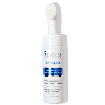 Rivaderm riva clear mousse avec brosse 200ml